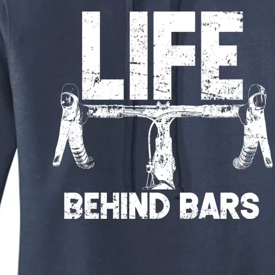 Life Behind Bars Bicycle Women's Pullover Hoodie