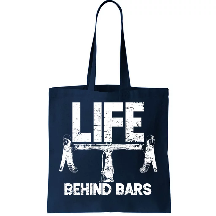 Life Behind Bars Bicycle Tote Bag