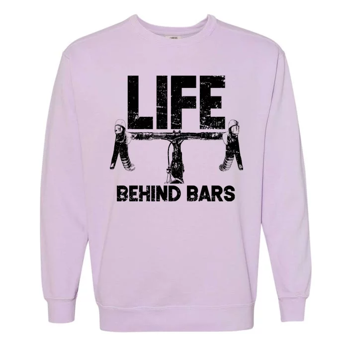 Life Behind Bars Bicycle Garment-Dyed Sweatshirt