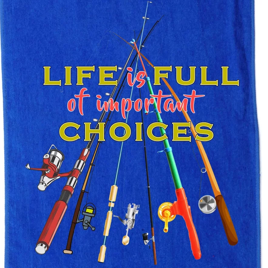 Life Full Of Choices Platinum Collection Golf Towel