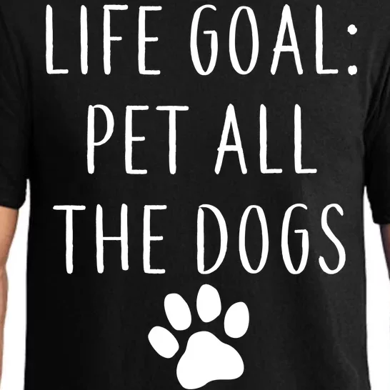 Life Goal Pet All Dogs Funny Pajama Set