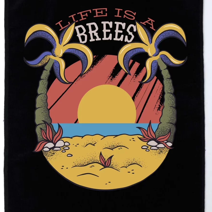 Life Is A Brees Platinum Collection Golf Towel