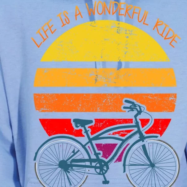 Life Is A Wonderful Ride Unisex Surf Hoodie