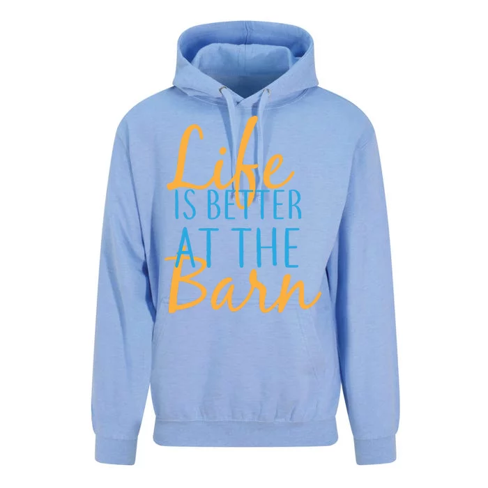 Life is Better at the Barn Unisex Surf Hoodie