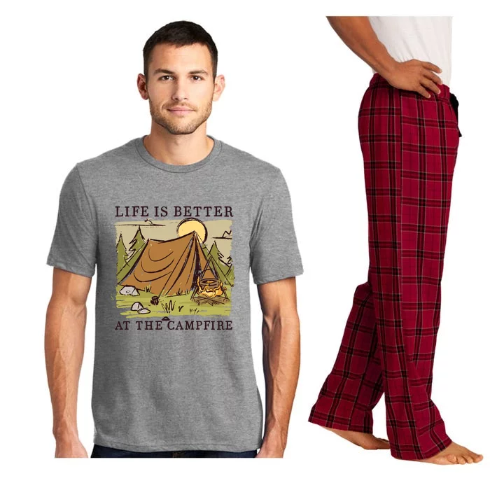 Life Is Better At The Campfire Pajama Set