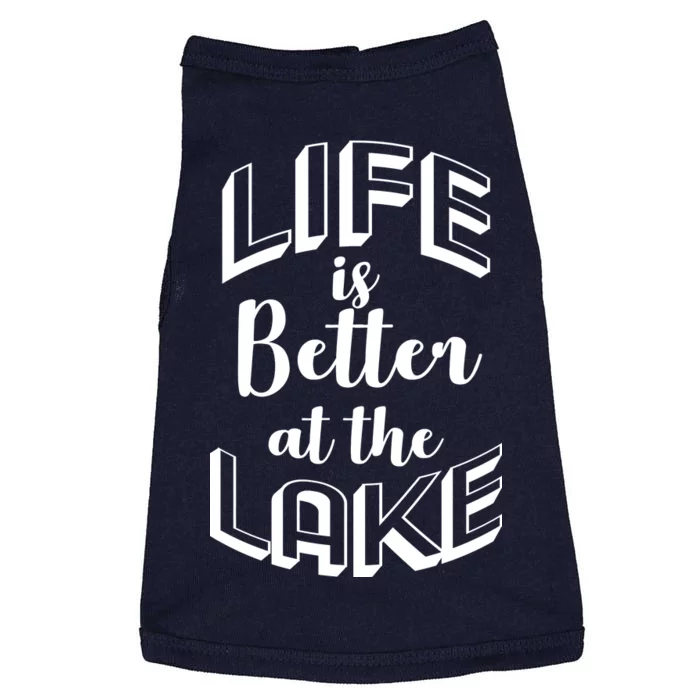 Life Is Better At The Lake Doggie Tank