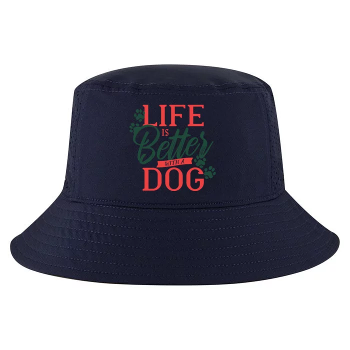 Life Is Better With A Dog Cool Comfort Performance Bucket Hat