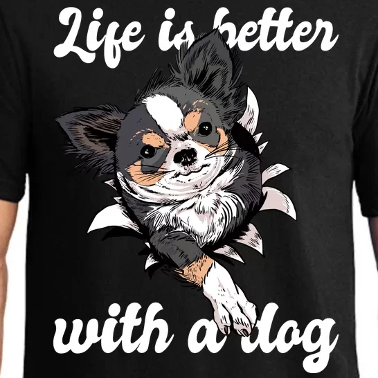 Life Is Better With A Dog Cute Pajama Set