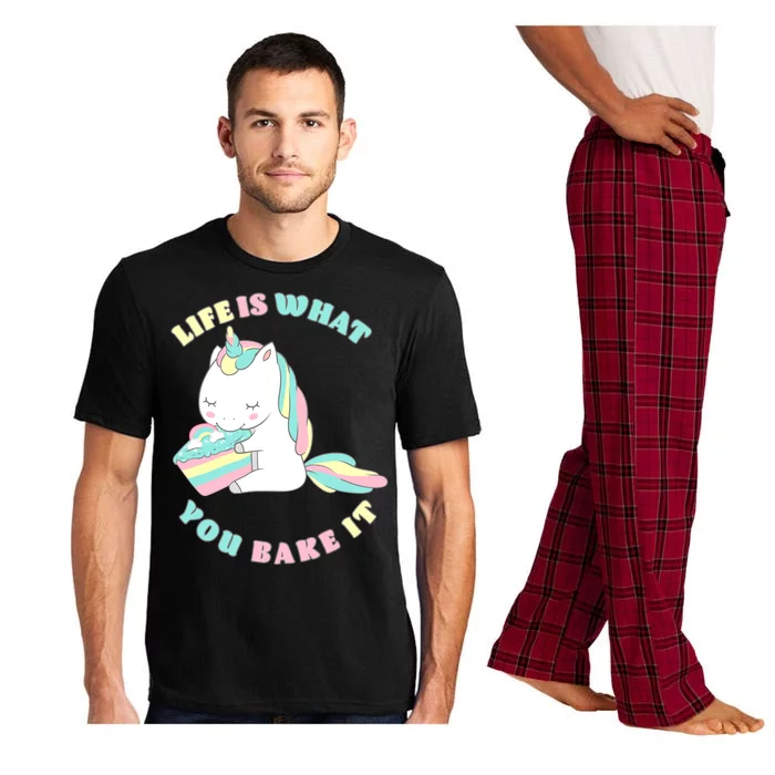 Life Is What You Bake It Unicorn Pajama Set