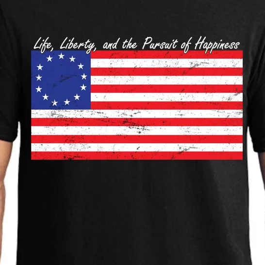 Life Liberty And The Pursuit Of Happiness Flag Pajama Set