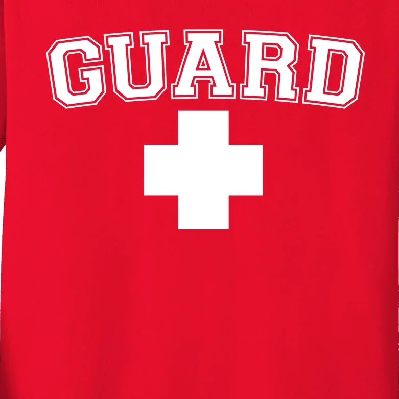 Lifeguard Kids Long Sleeve Shirt