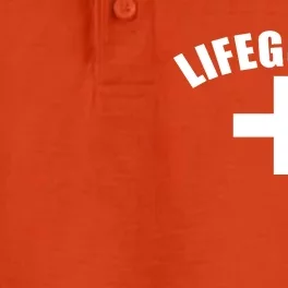 Lifeguard Cross Logo Dry Zone Grid Performance Polo