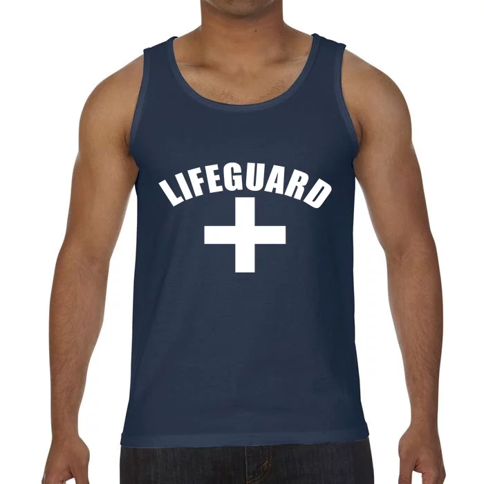 Lifeguard Cross Logo Comfort Colors® Tank Top