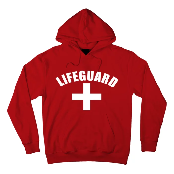 TeeShirtPalace | Lifeguard Cross Logo Hoodie