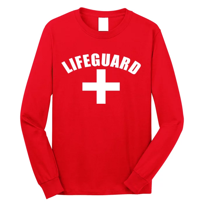 Lifeguard Cross Logo Long Sleeve Shirt