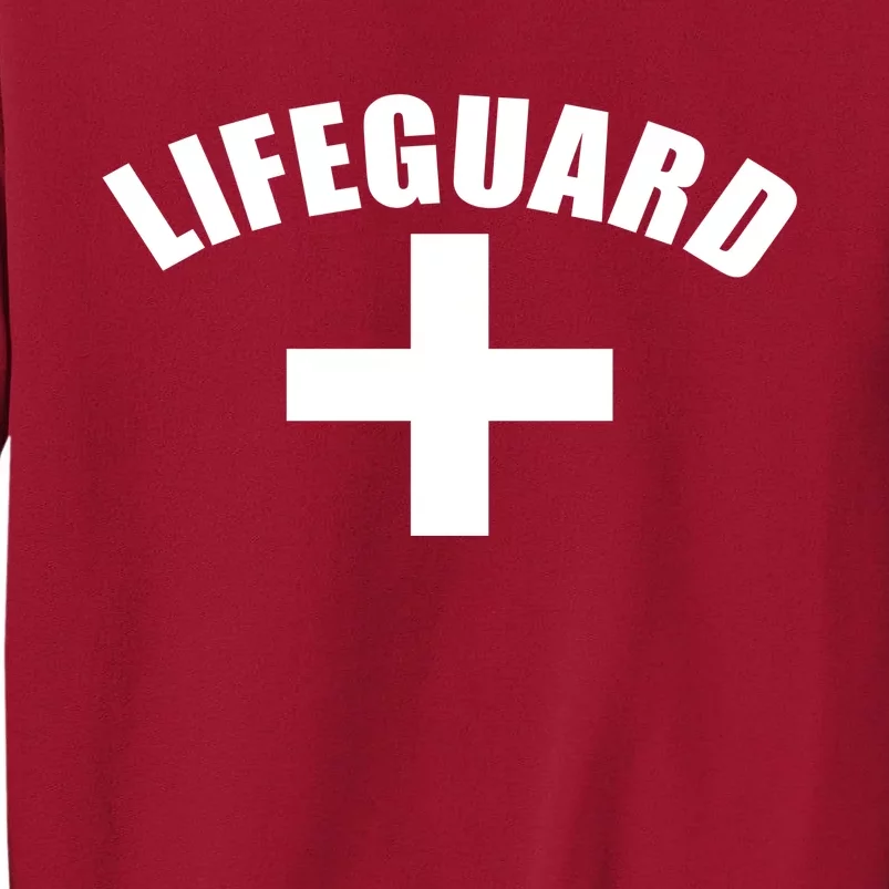 Lifeguard Cross Logo Tall Sweatshirt