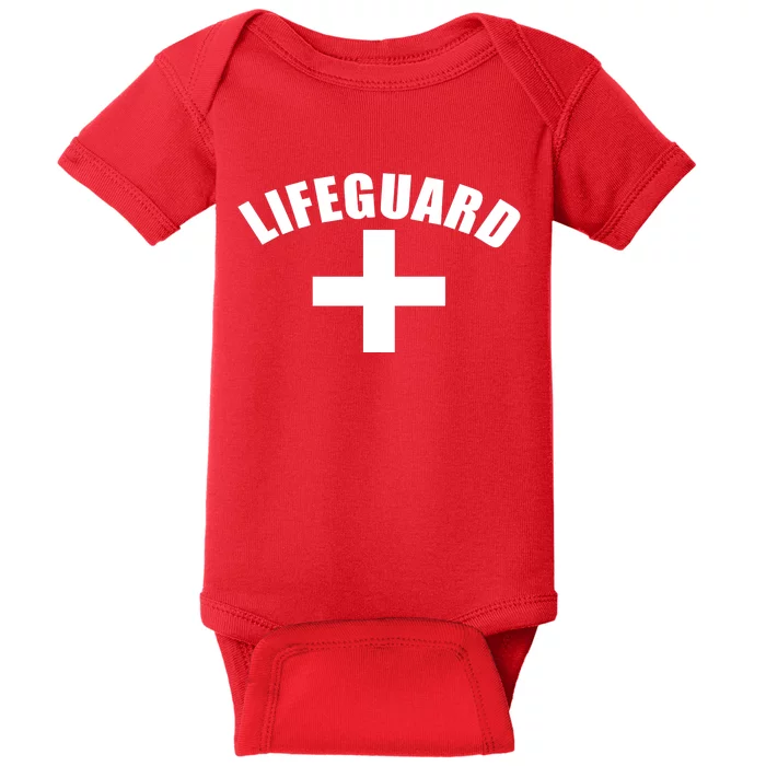 Lifeguard Cross Logo Baby Bodysuit