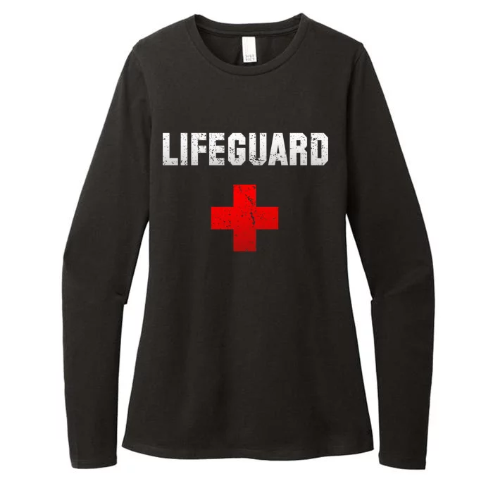 Lifeguard Vintage Logo Womens CVC Long Sleeve Shirt