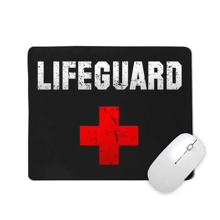 Lifeguard Vintage Logo Mousepad