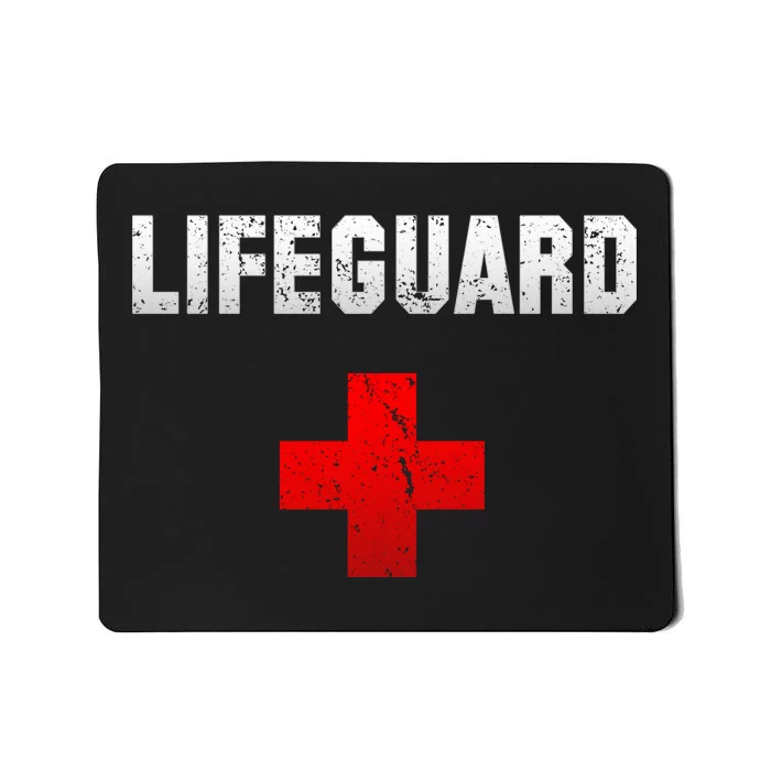 Lifeguard Vintage Logo Mousepad