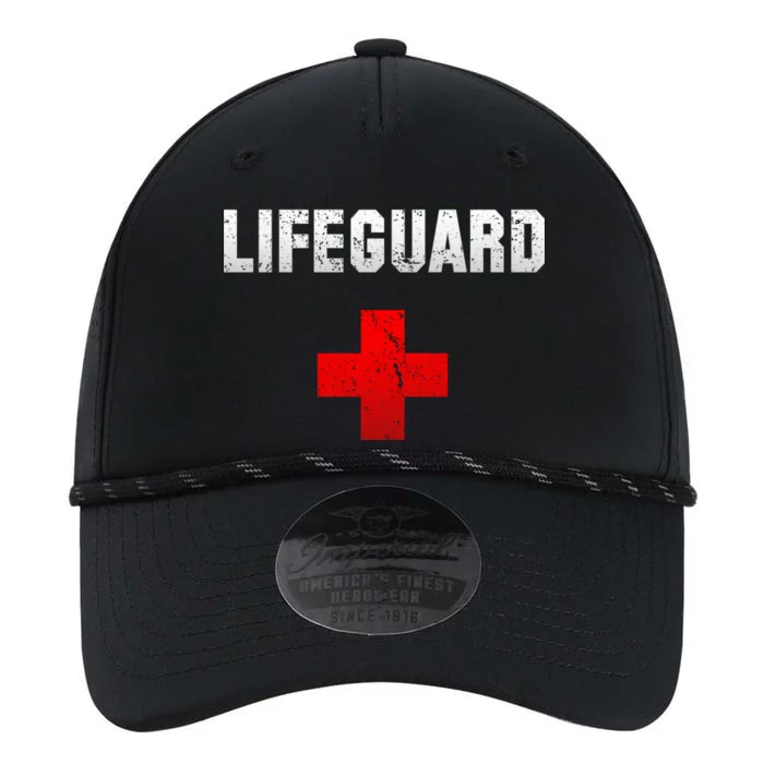 Lifeguard Vintage Logo Performance The Dyno Cap