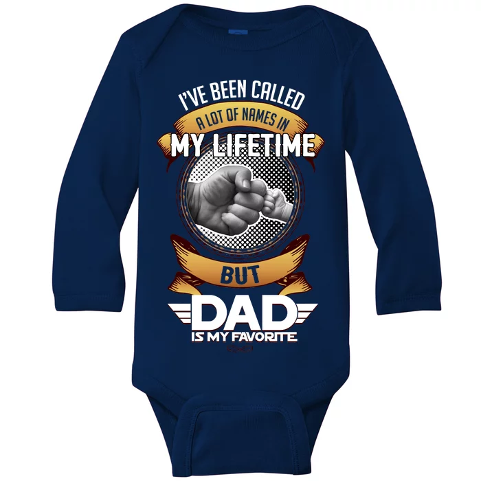 Lifetime Dad Baby Long Sleeve Bodysuit