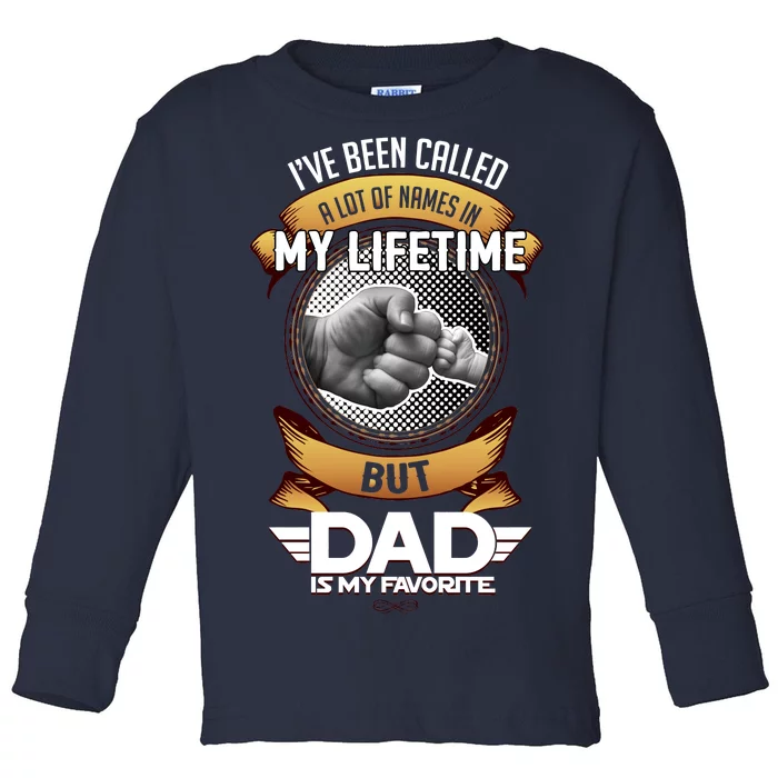 Lifetime Dad Toddler Long Sleeve Shirt