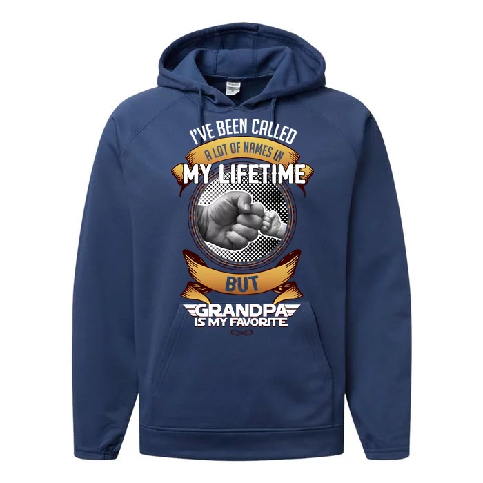 Lifetime Grandpa Performance Fleece Hoodie