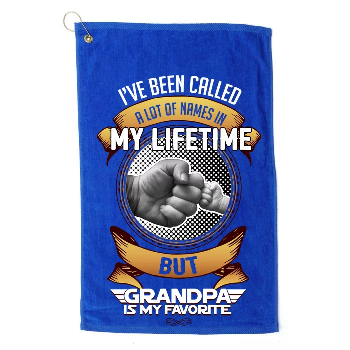 Lifetime Grandpa Platinum Collection Golf Towel