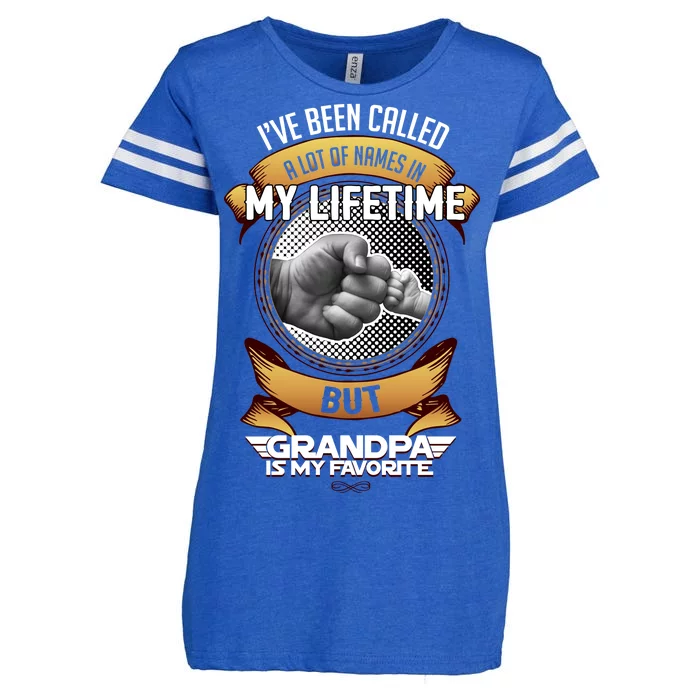 Lifetime Grandpa Enza Ladies Jersey Football T-Shirt