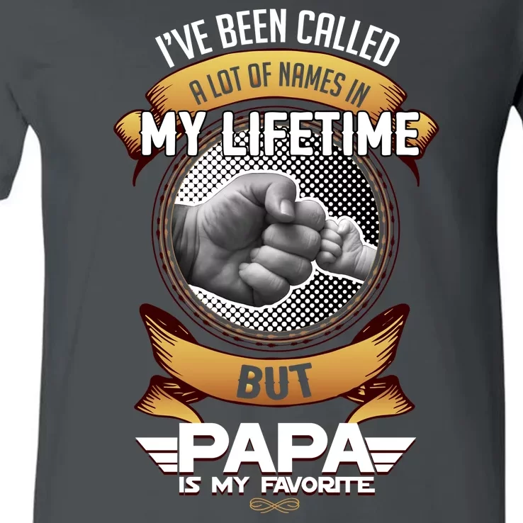 Lifetime Papa V-Neck T-Shirt