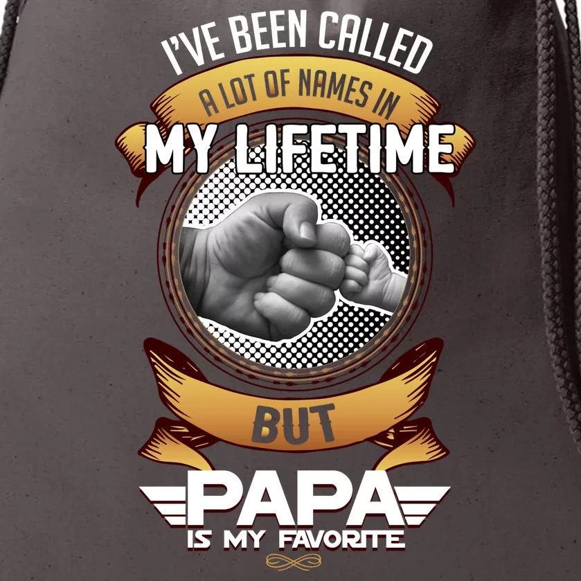 Lifetime Papa Drawstring Bag