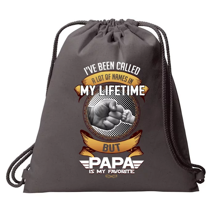 Lifetime Papa Drawstring Bag