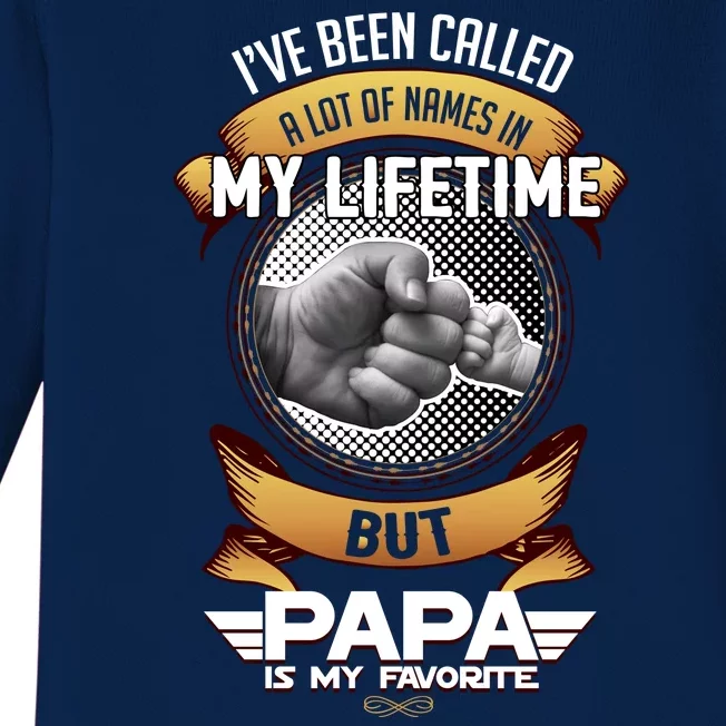 Lifetime Papa Baby Long Sleeve Bodysuit