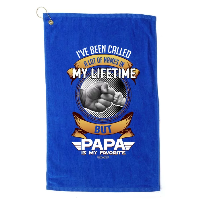 Lifetime Papa Platinum Collection Golf Towel