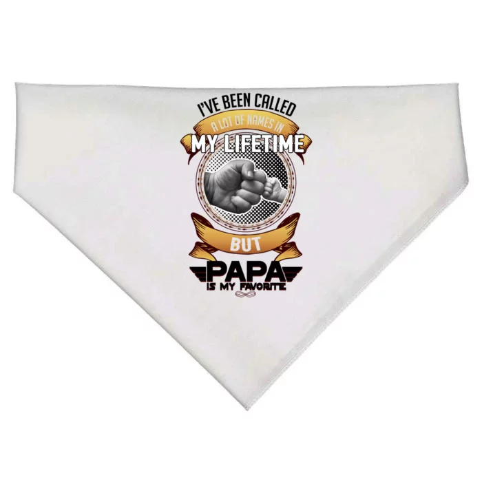 Lifetime Papa USA-Made Doggie Bandana