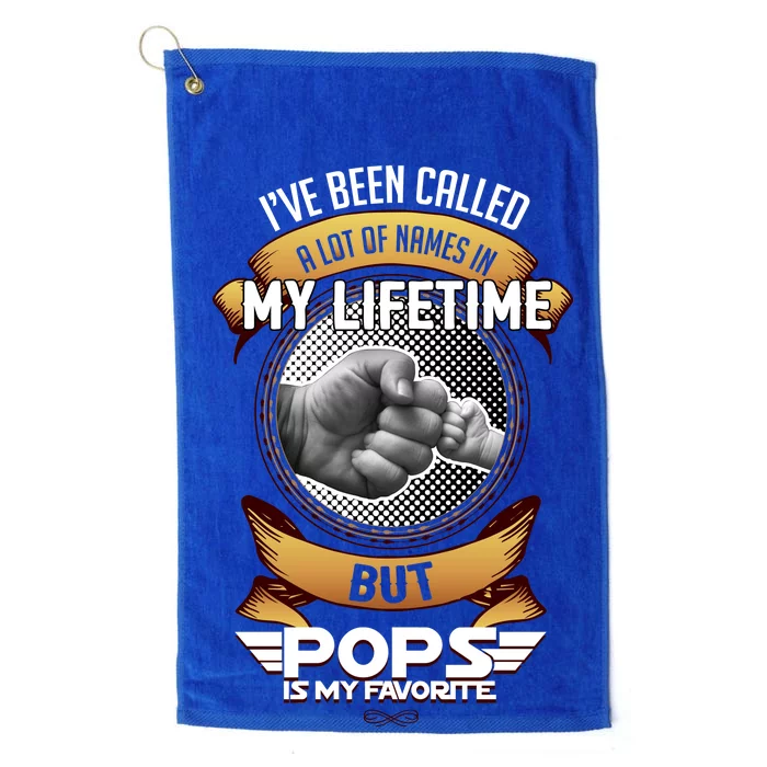 Lifetime Pops Platinum Collection Golf Towel