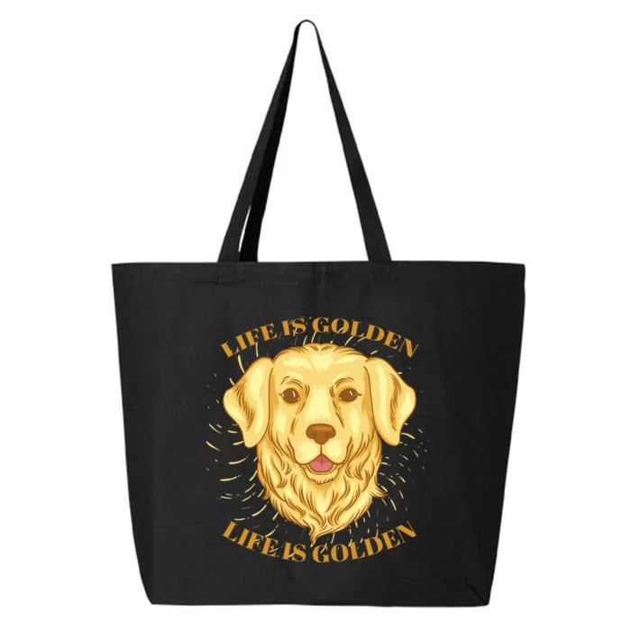 Life Is Golden Dog 25L Jumbo Tote