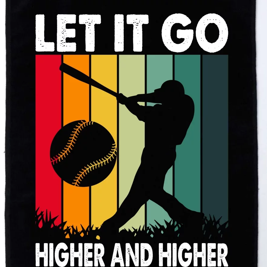 Let It Go Higher And Higher Platinum Collection Golf Towel