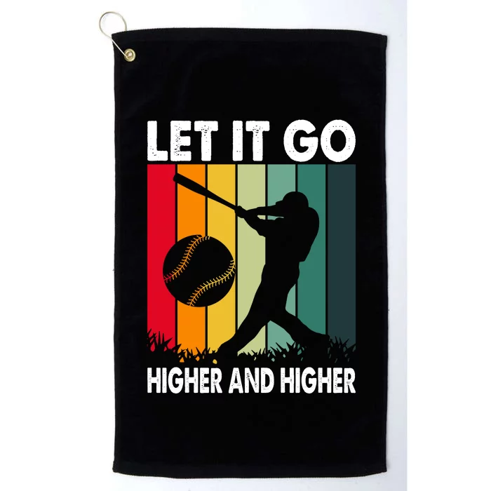 Let It Go Higher And Higher Platinum Collection Golf Towel