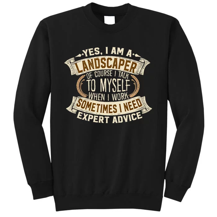 Landscaping I Gift I Outdoor I Funny Landscaper Sweatshirt