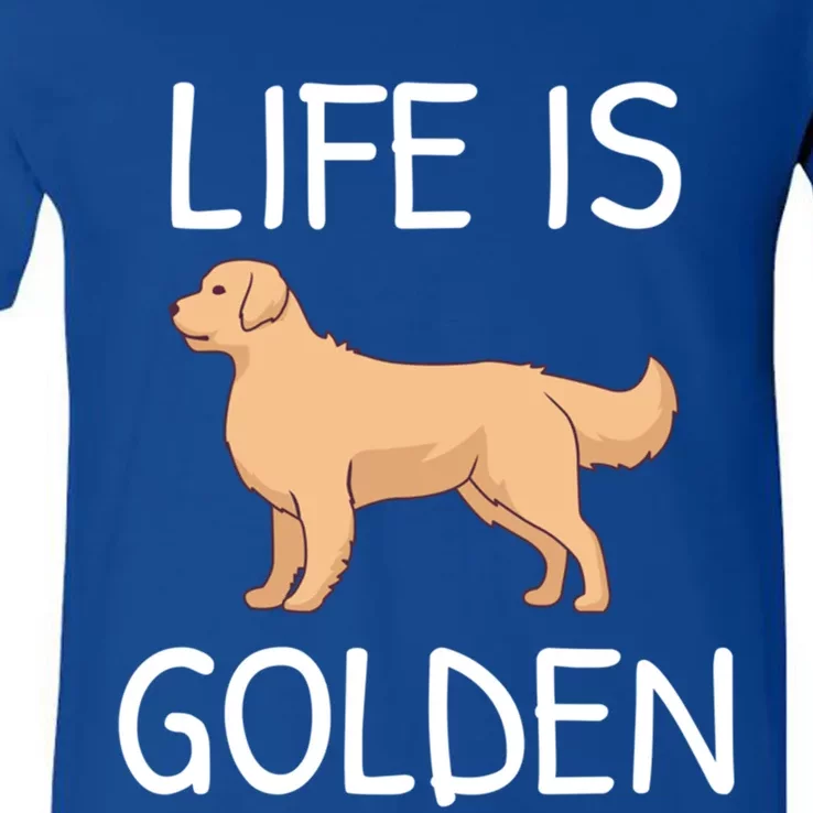 Life Is Golden Gift V-Neck T-Shirt