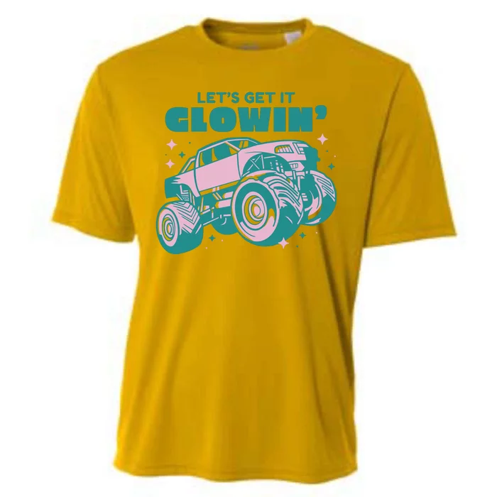 Let It Glowin Monster Truck Cooling Performance Crew T-Shirt