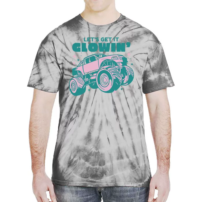 Let It Glowin Monster Truck Tie-Dye T-Shirt