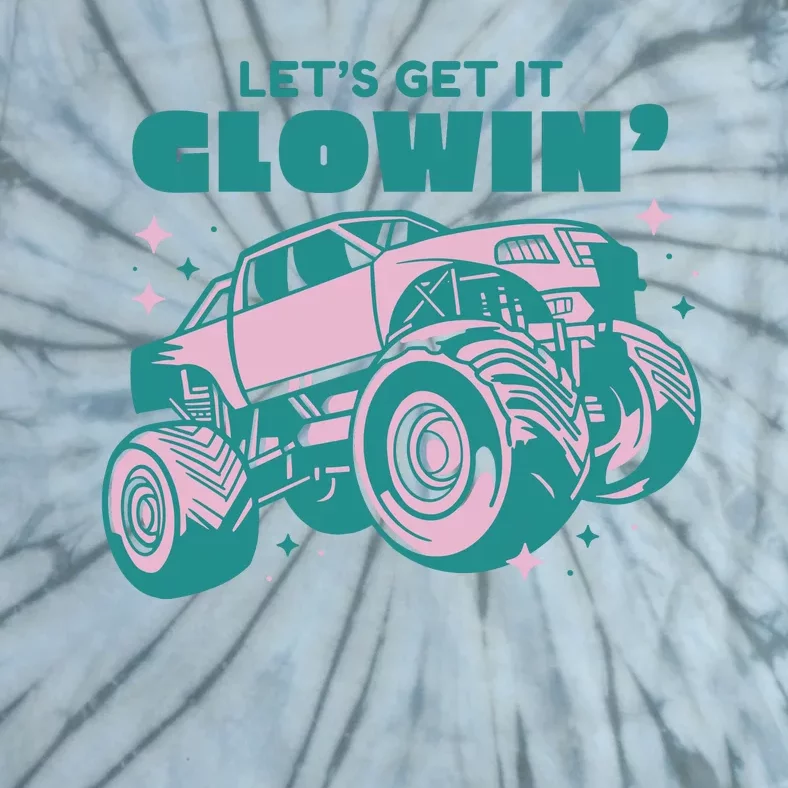 Let It Glowin Monster Truck Tie-Dye T-Shirt