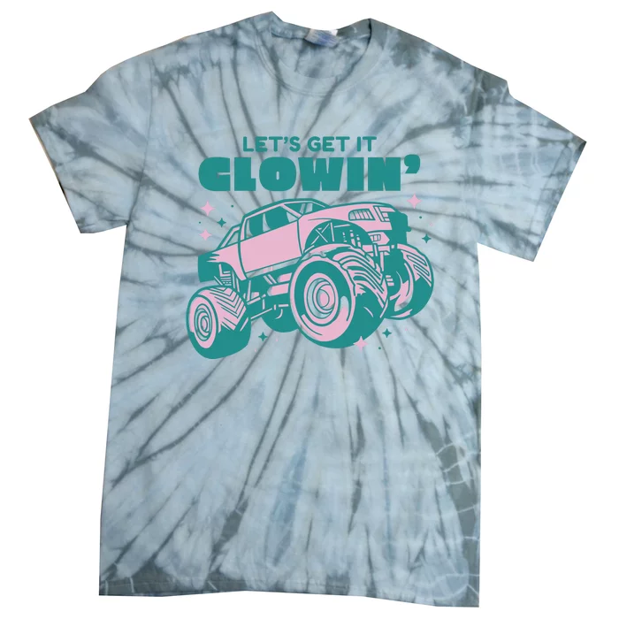 Let It Glowin Monster Truck Tie-Dye T-Shirt