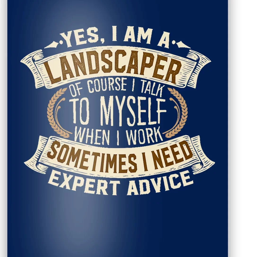 Landscaping I Gift I Outdoor I Funny Landscaper Poster