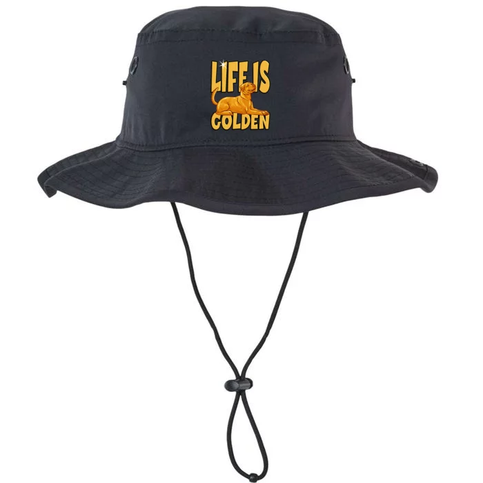 Life Is Golden For A Retriever Labrador Owner Legacy Cool Fit Booney Bucket Hat