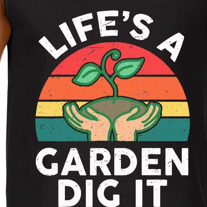 Life Is Garden Dig It Funny Gardening Comfort Colors® Tank Top