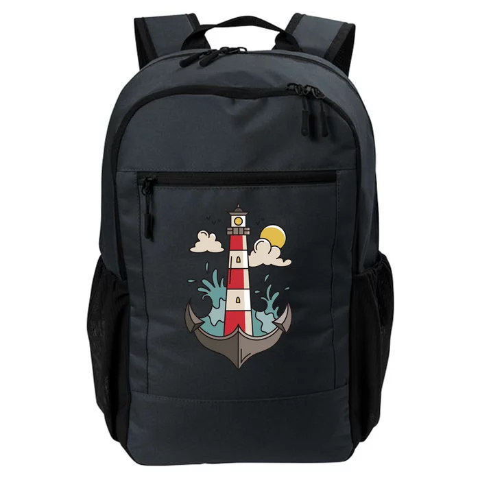 Lighthouse Anchor Ocean Daily Commute Backpack